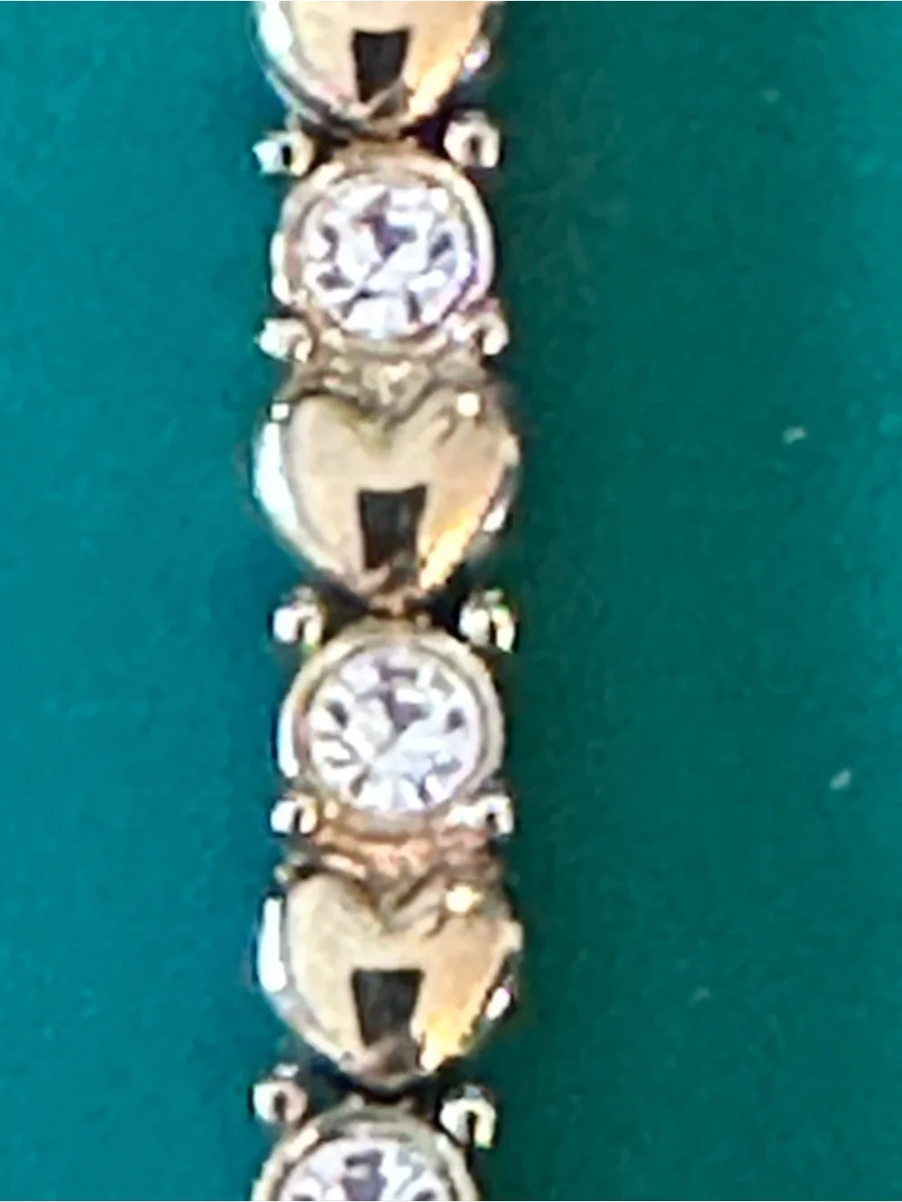 EUC Viviani Gold tone Crystal Women's Bracelet Watch Set